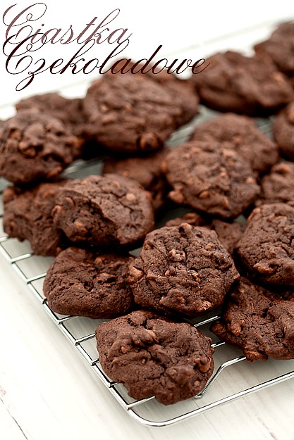 Soft chocolate buttermilk cookies