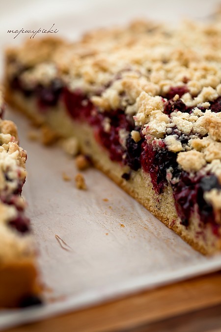 The best fruit crumble cake