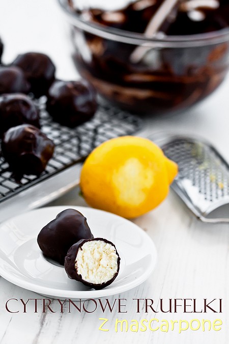 Lemon truffles