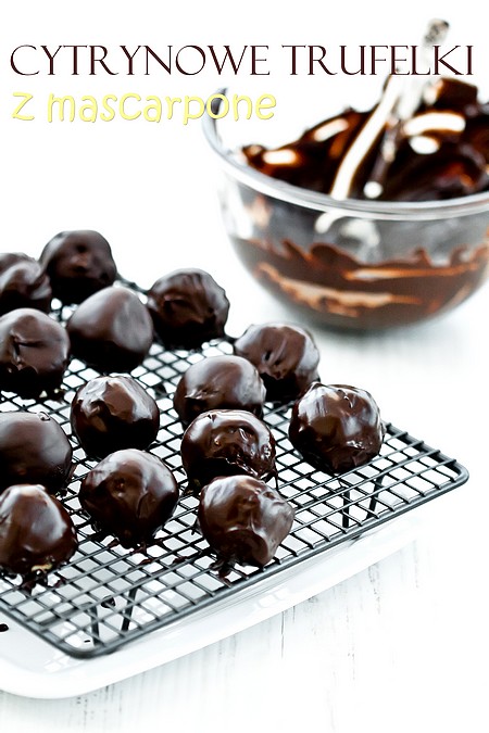 Lemon truffles