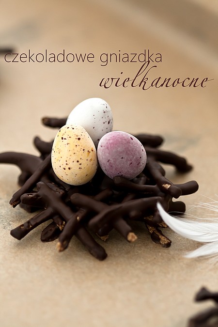 Chocolate Easter nests