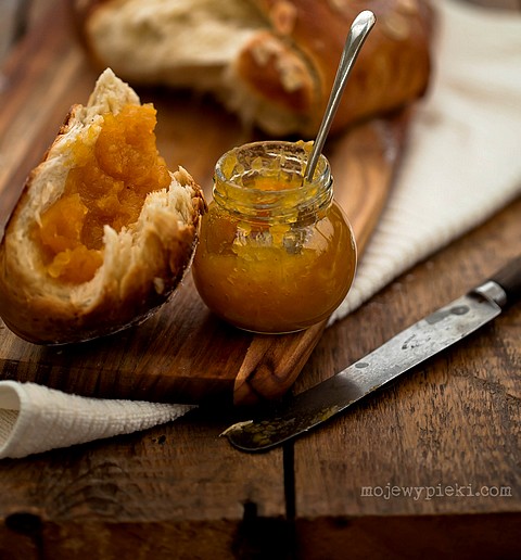 Pumpkin and orange jam