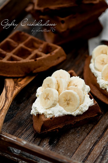 Chocolate waffles