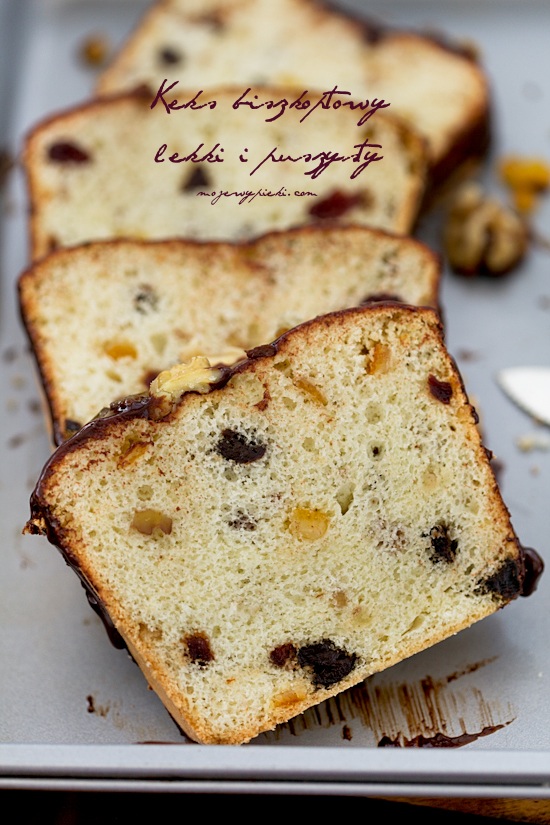 Sponge fruit cake