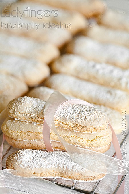Homemade ladyfingers