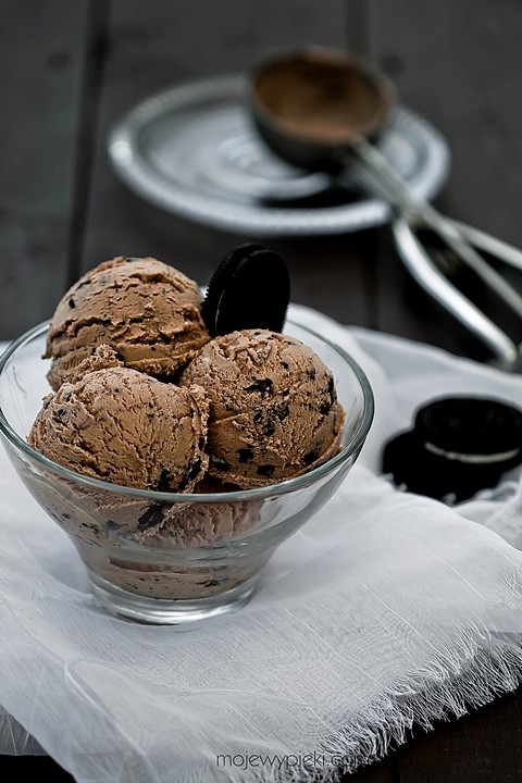 Cocoa & Oreo ice cream