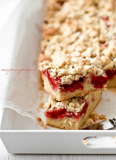 The best fruit crumble cake