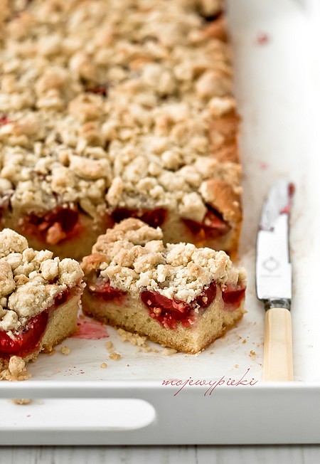 The best fruit crumble cake