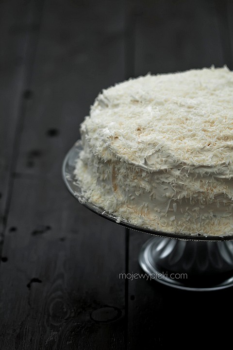 Tropical chocolate cake