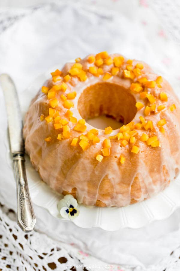 Boiled orange bundt cake