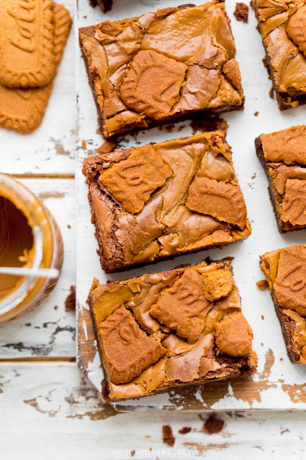 Lotus Biscoff Brownies