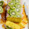 Kiwi, coconut and lime cake