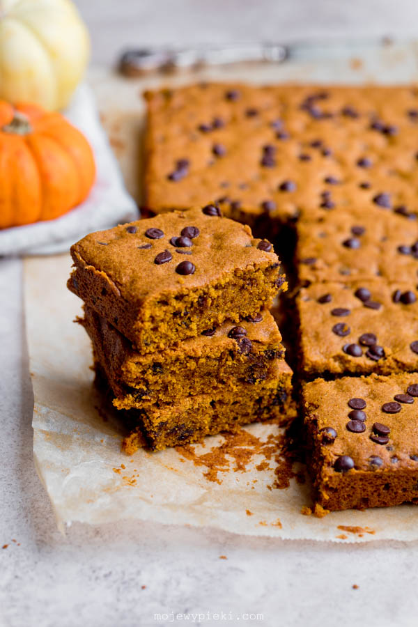 Pumpkin Chocolate Squares