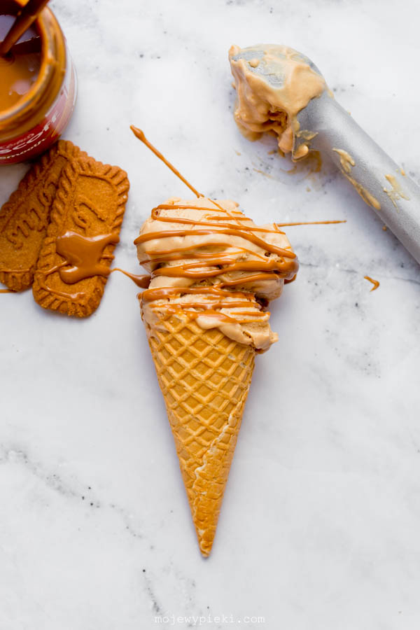 Lotus Biscoff ice cream