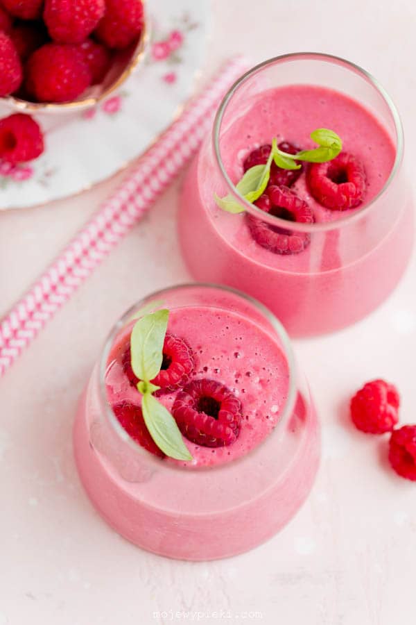 raspberry smoothie