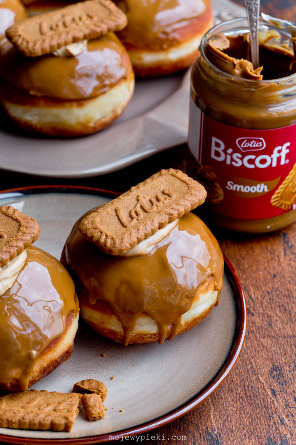 Lotus Biscoff doughnuts
