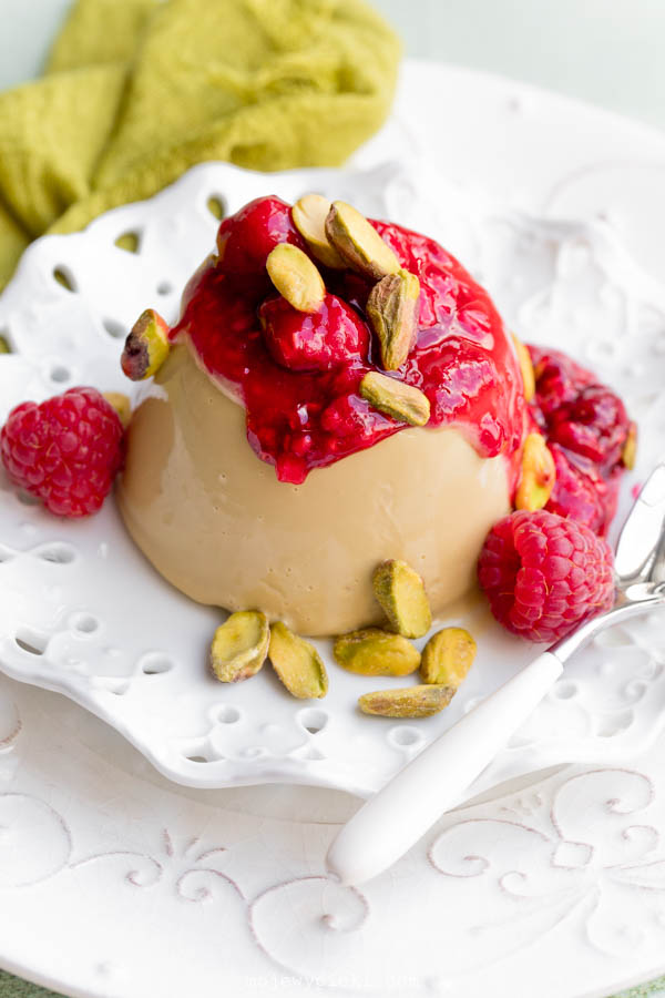 Pistachio Panna Cotta
