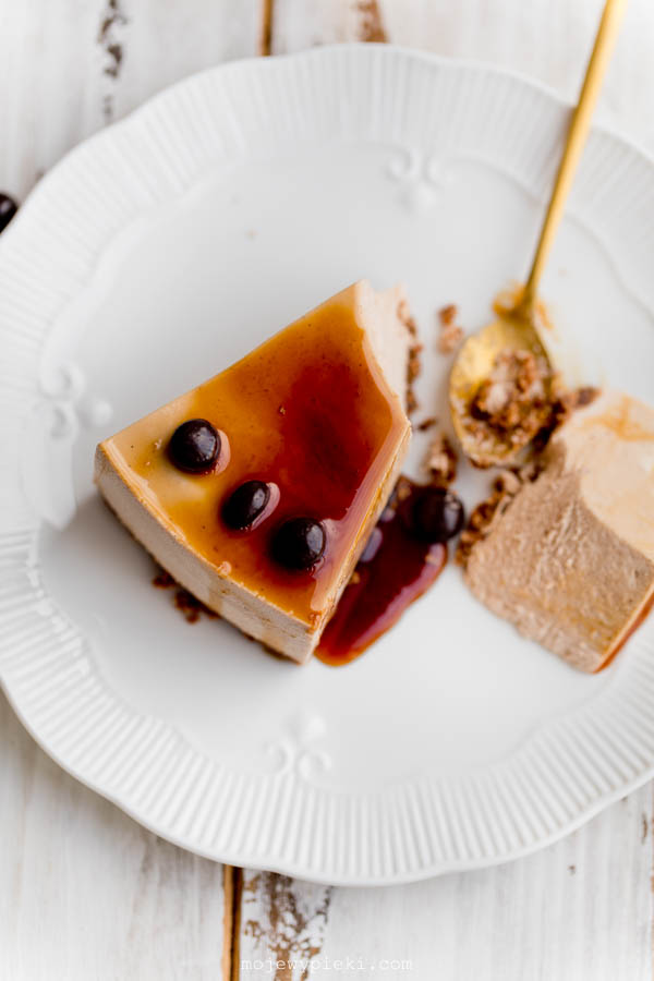 No-bake espresso Martini cheesecake