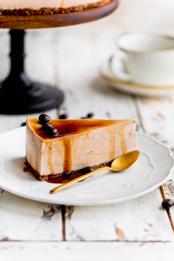 No-bake espresso Martini cheesecake