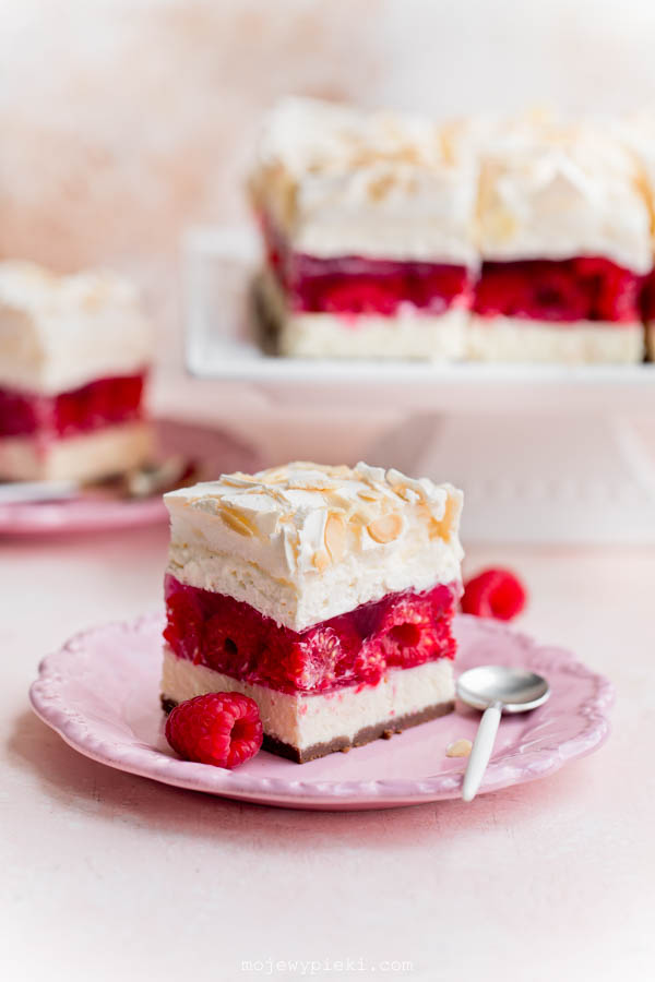 Raspberry Cloud Cheesecake