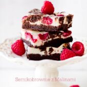 Raspberry cheesecake brownie