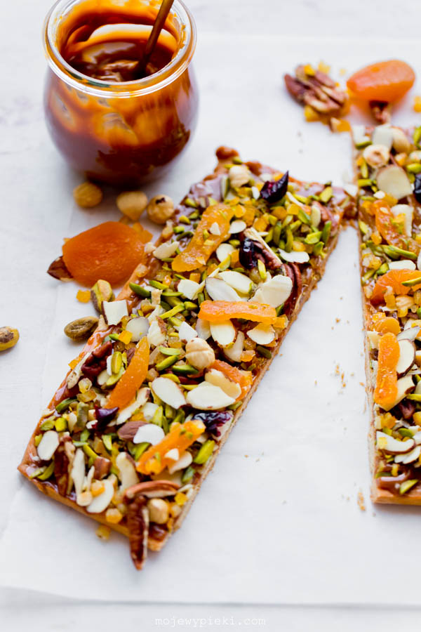 Dulce de leche mazurek