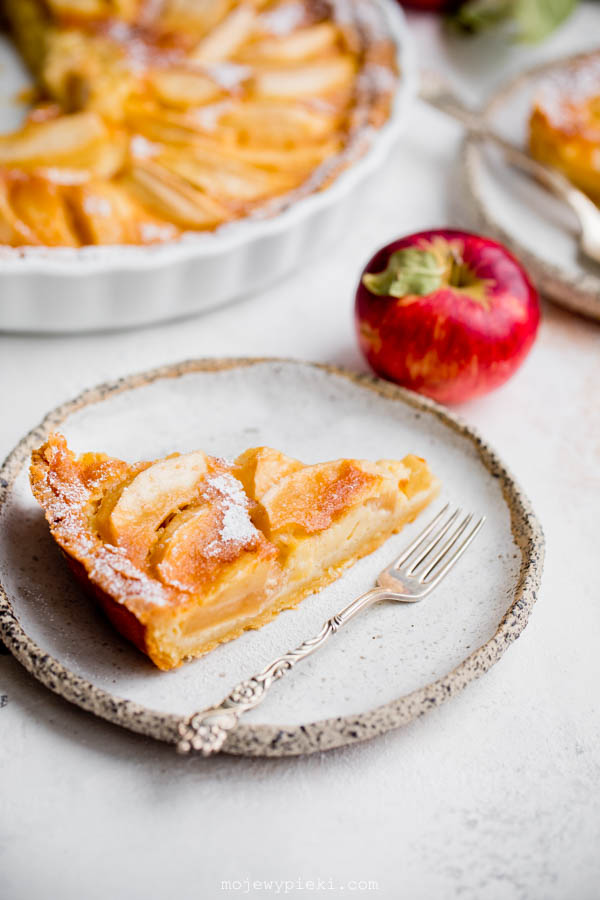 Normandy apple tart