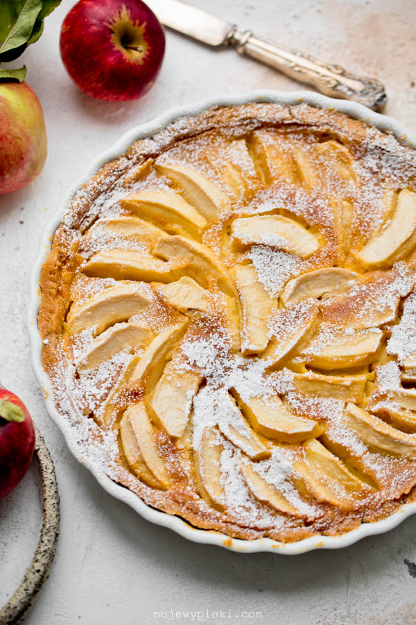 Normandy apple tart