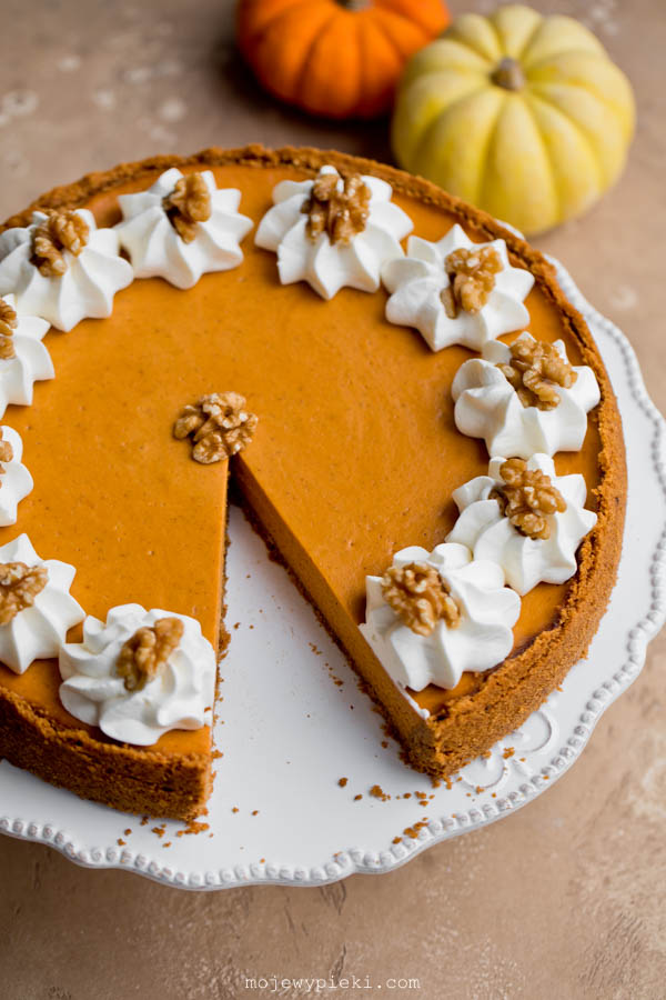 Pumpkin cheesecake tart