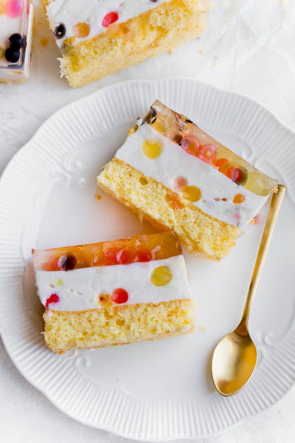 No-bake bubble tea cheesecake