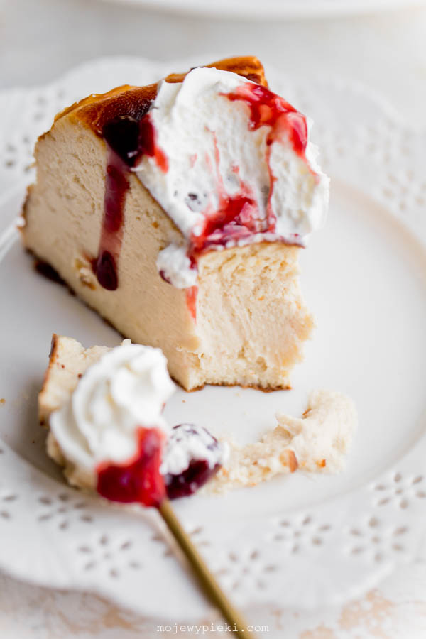 Tahini Basque cheesecake