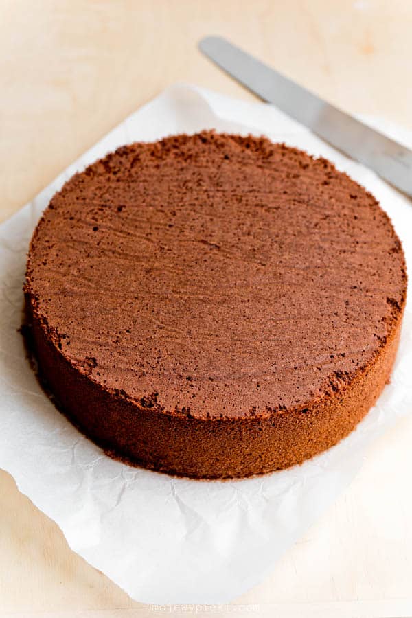Chocolate sponge cake