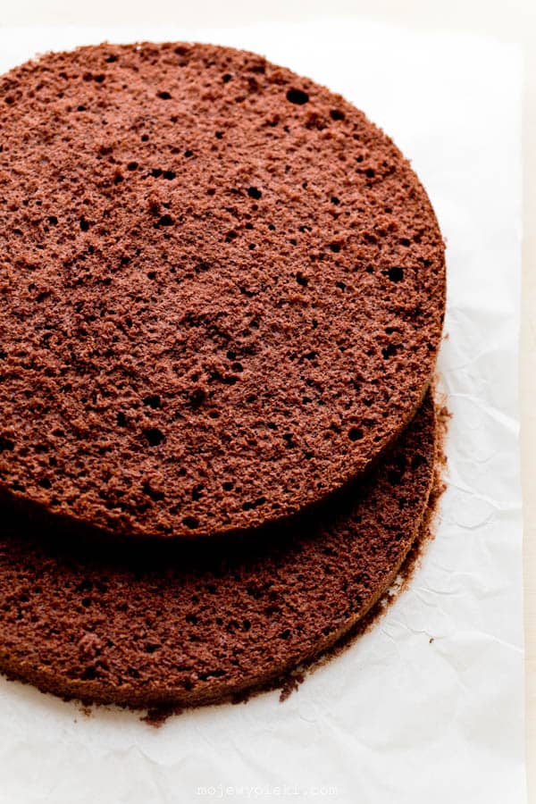 Chocolate sponge cake