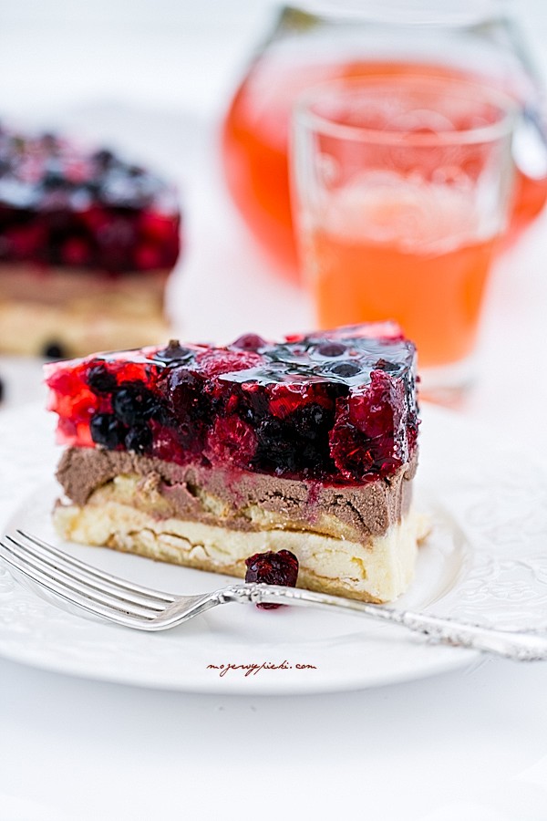Glacier cake