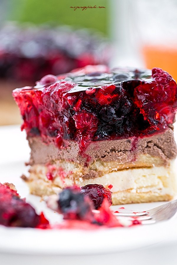 Glacier cake