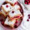 Apple and cranberry crumble cake
