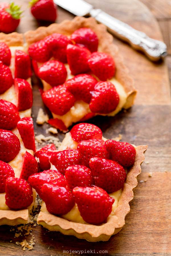 French strawberry tart