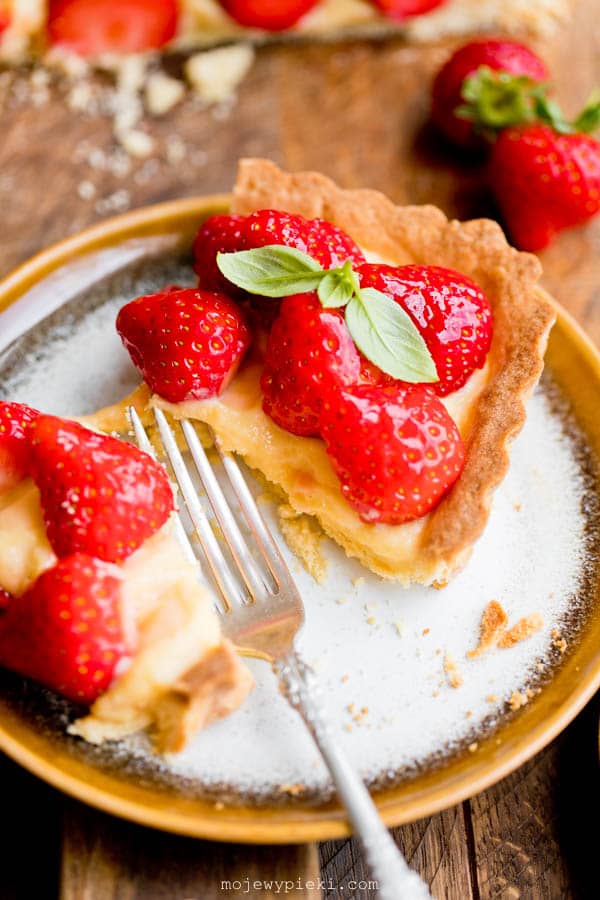 French strawberry tart
