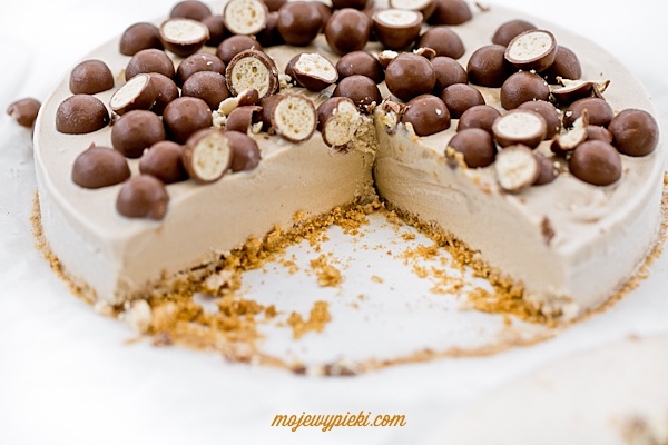 Maltesers ice cream cake