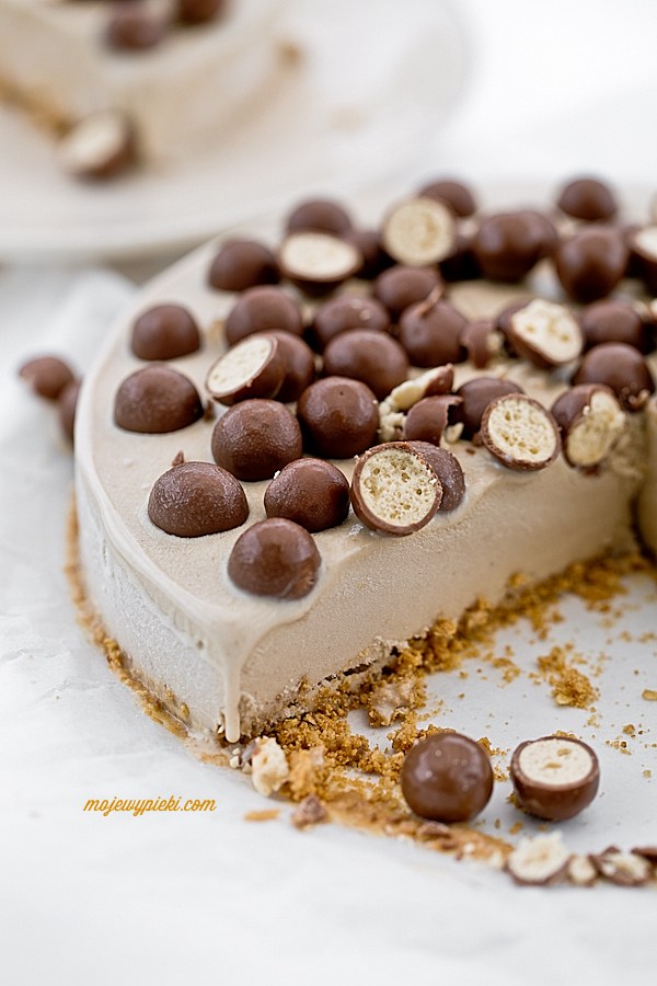 Maltesers ice cream cake