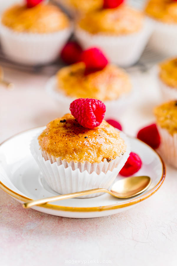 Crème Brûlée cupcakes