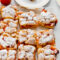 Apricot crumble slice