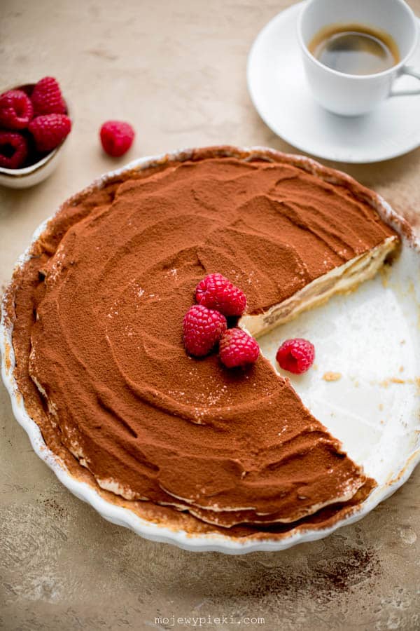 Tiramisu tart