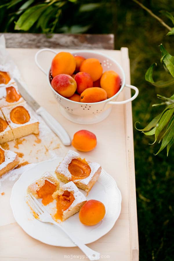 Austrian apricot cake