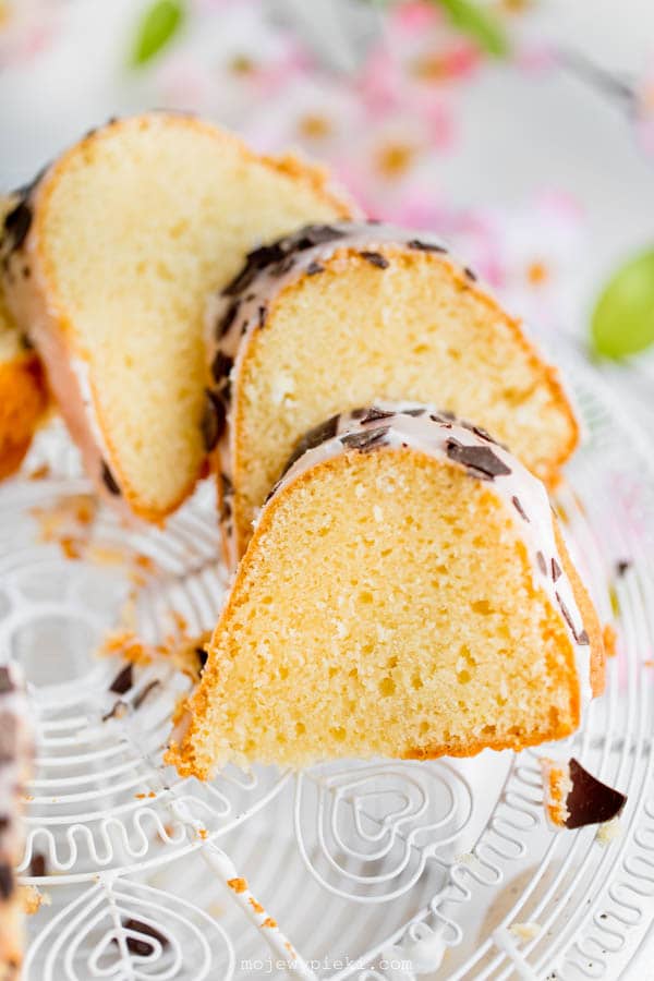 Hot milk bundt cake