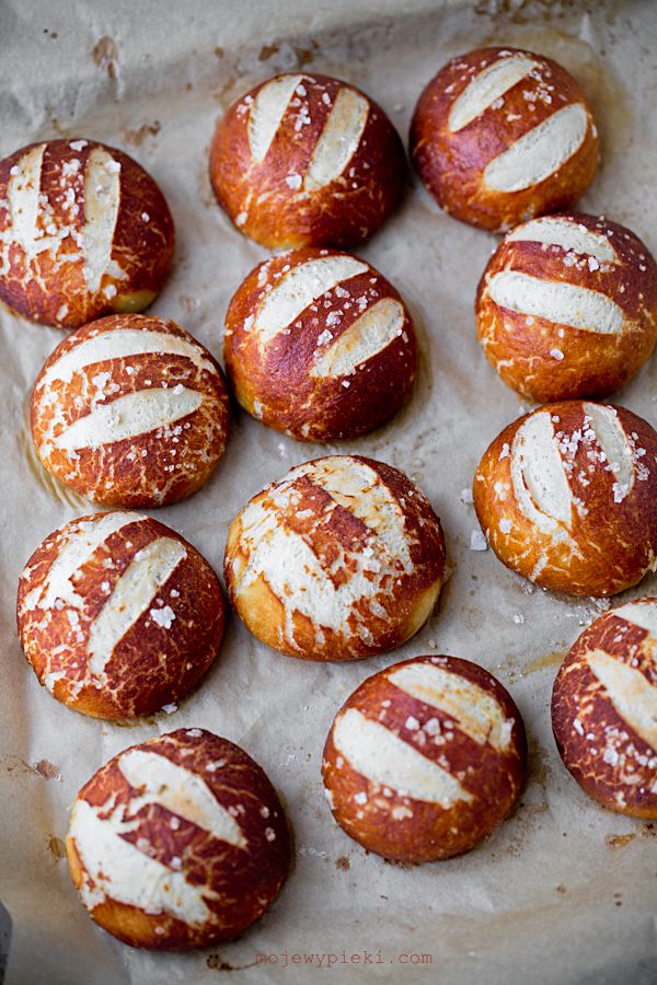 Pretzel rolls