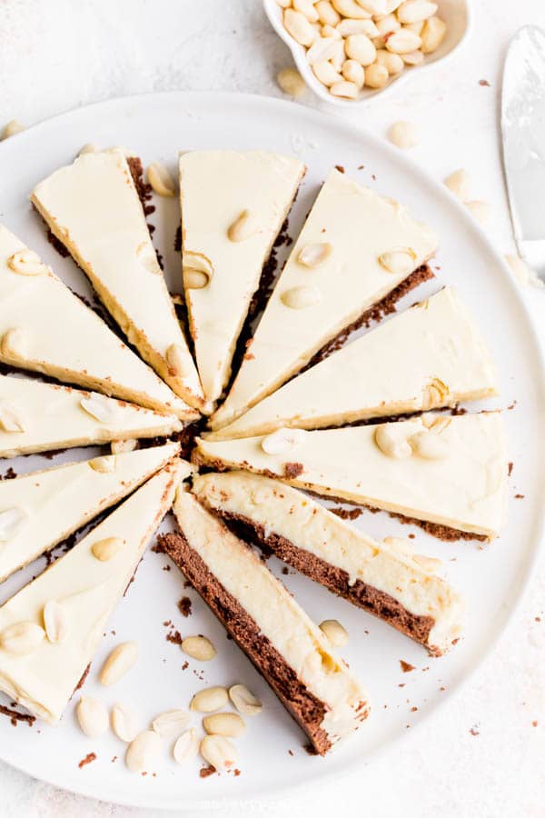 White Michałki cake