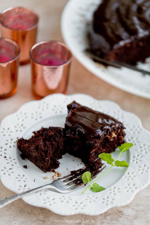 Chocolate sauerkraut cake