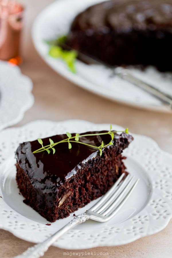 Chocolate sauerkraut cake
