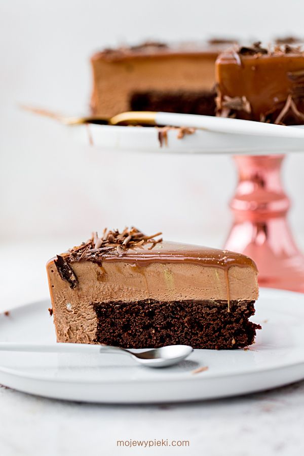 Nutella chocolate mousse cake